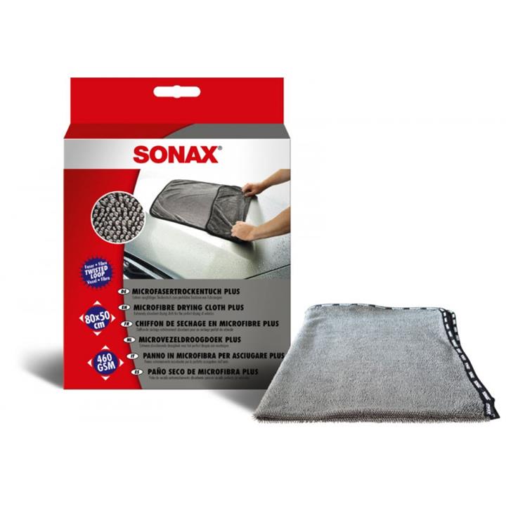 حوله مایکروفایبر خشک کن سایز 50 × 80 سوناکس مخصوص خودرو Sonax Microfibre Drying Cloth Pro